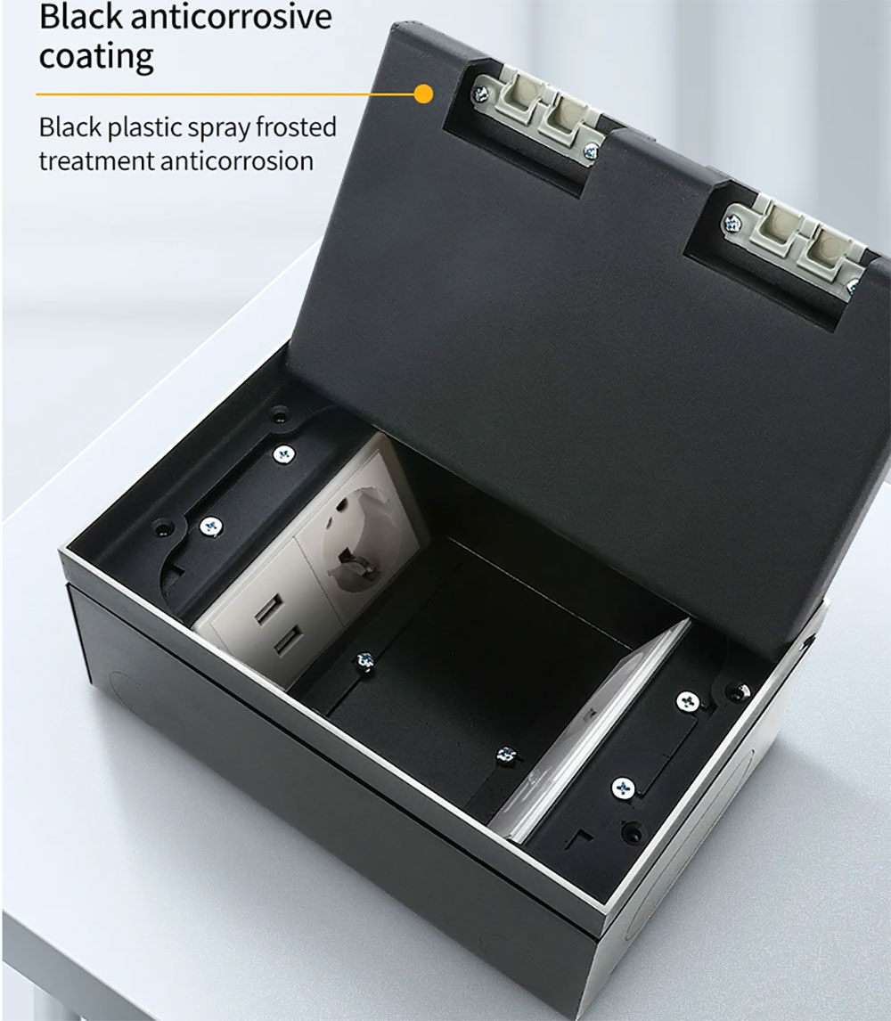 200/130recessed floor socket